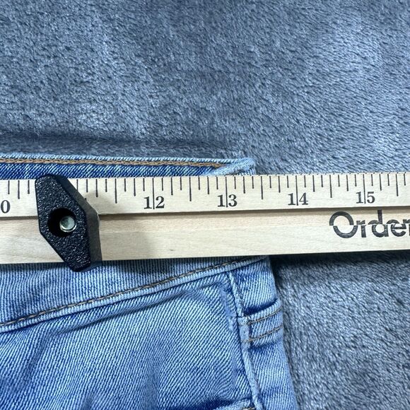 Hudson Jeans Womens 27 Blue Barbara Super Skinny Distressed Mid-rise Denim - Picture 12 of 15